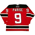 Zach Parise Autographed Replica Red New Jersey Devils Jersey